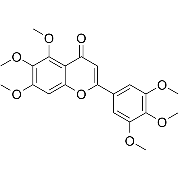 3′,4′,5′,5,6,7-Hexamethoxyflavone 29043-07-0